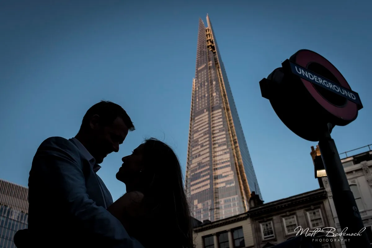 creative london engagement photography