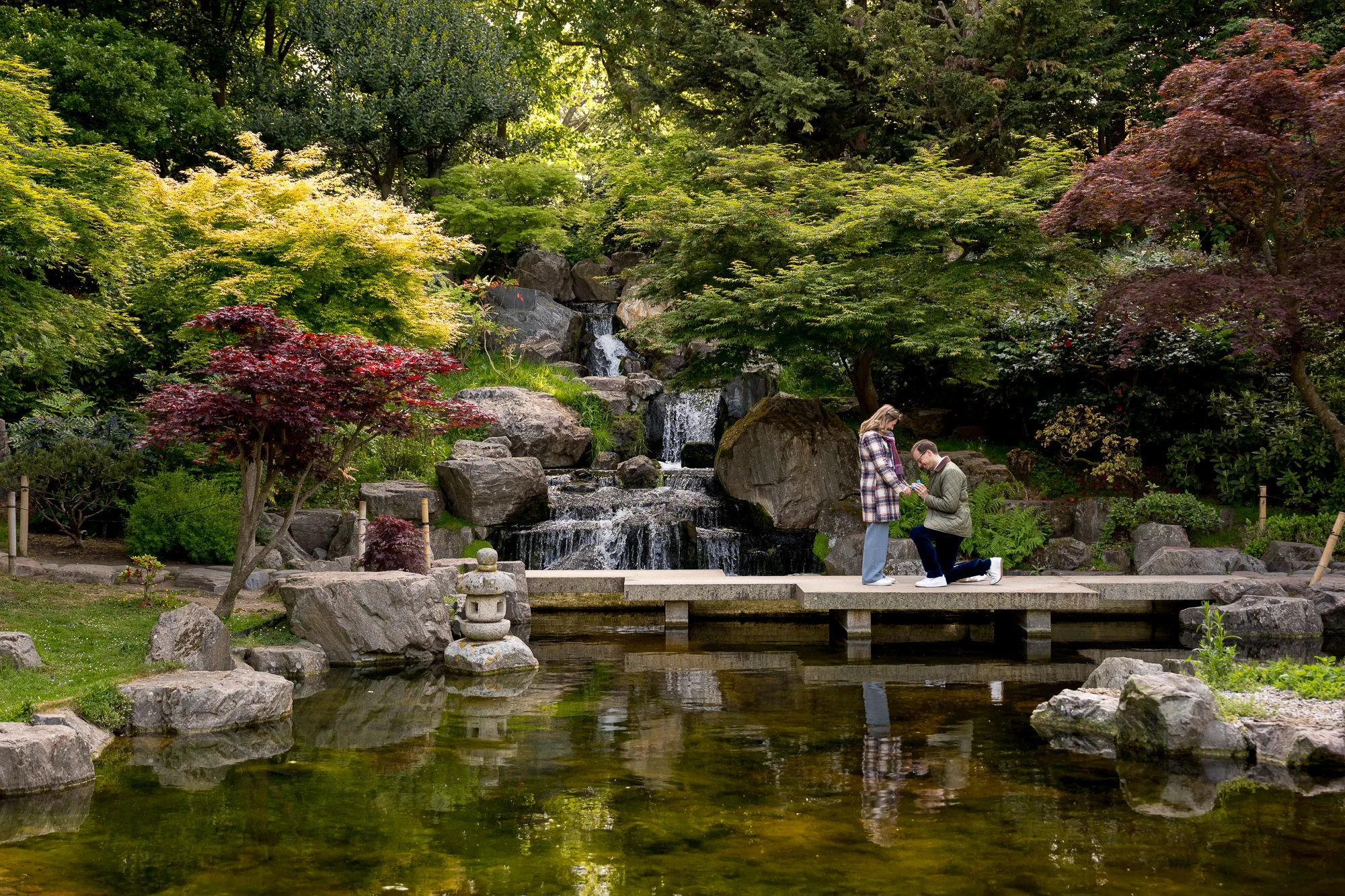 Kyoto Garden proposal photos in spring